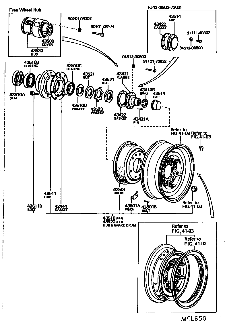 4801 — FRONT AXLE HUB