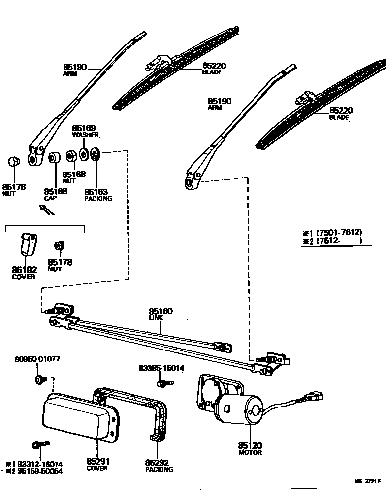 8501 — WINDSHIELD WIPER