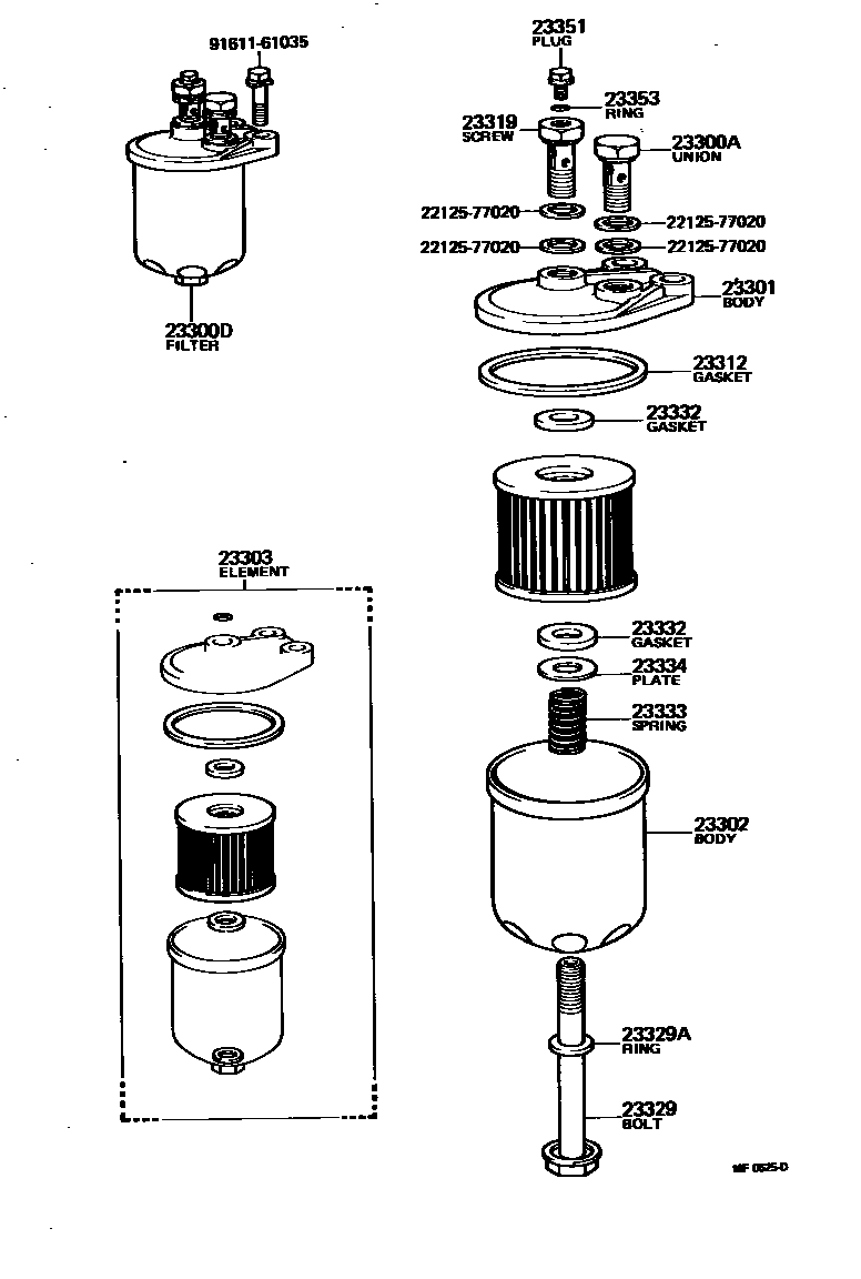 2302 — FUEL FILTER