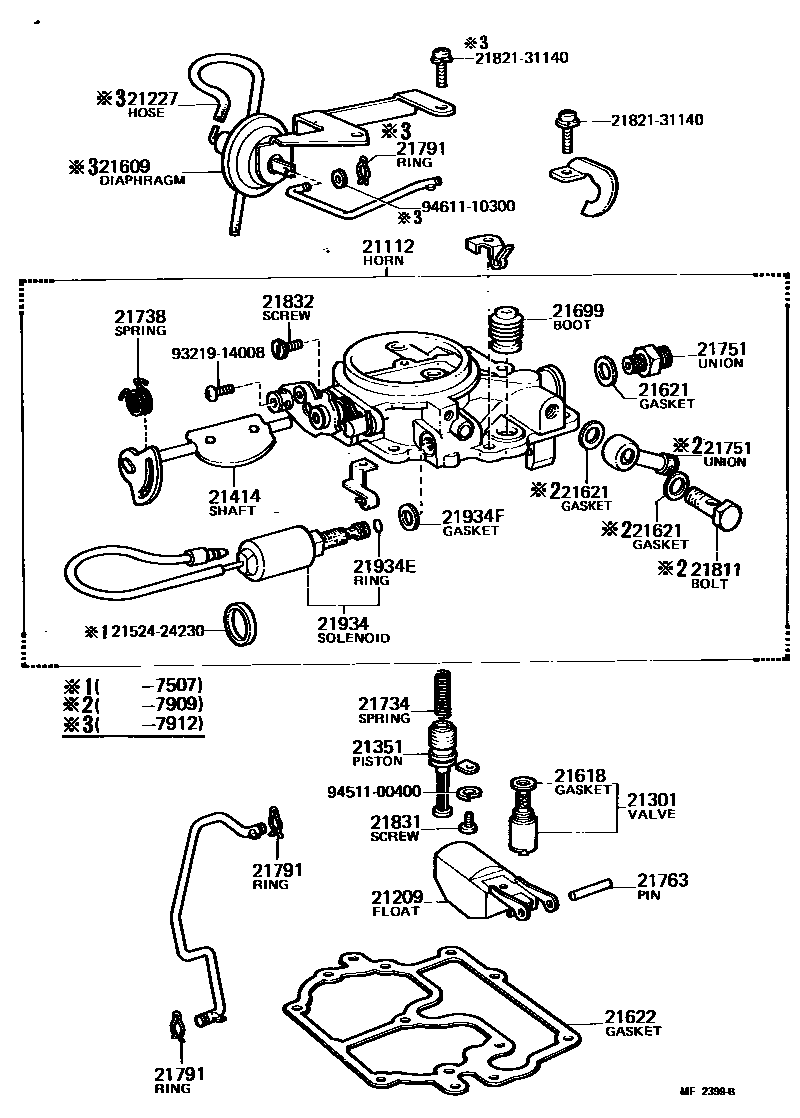 2103 — CARBURETOR