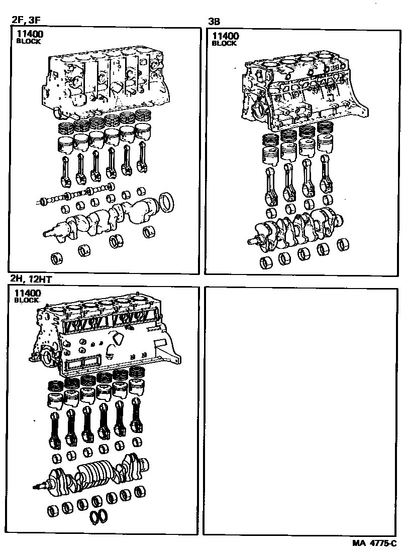 1102 — SHORT BLOCK ASSEMBLY
