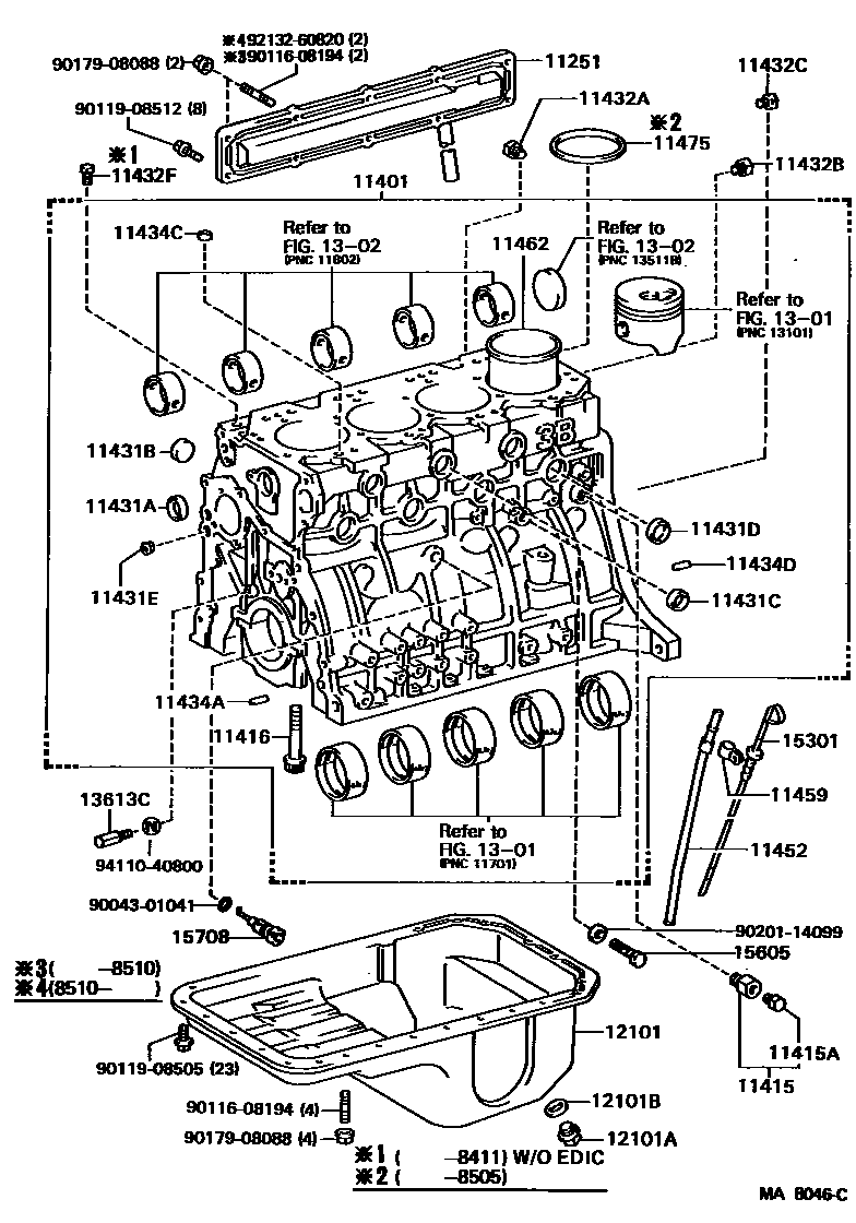 1105 — CYLINDER BLOCK