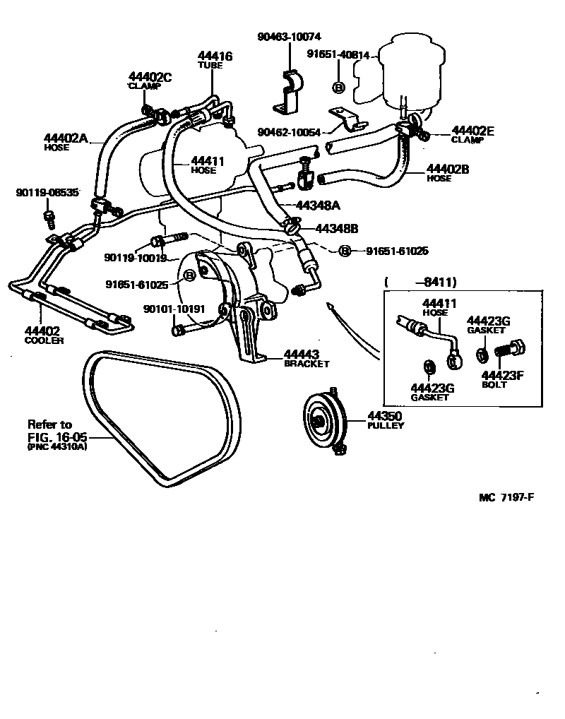 4503 — POWER STEERING TUBE