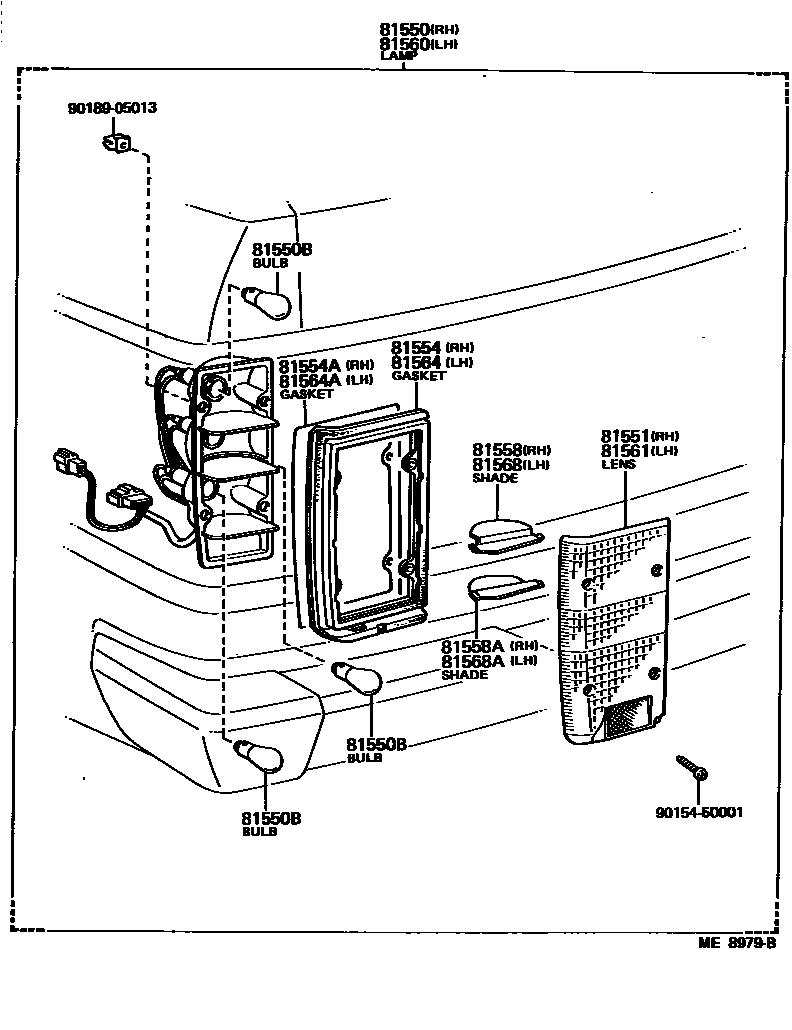 8111 — REAR COMBINATION LAMP