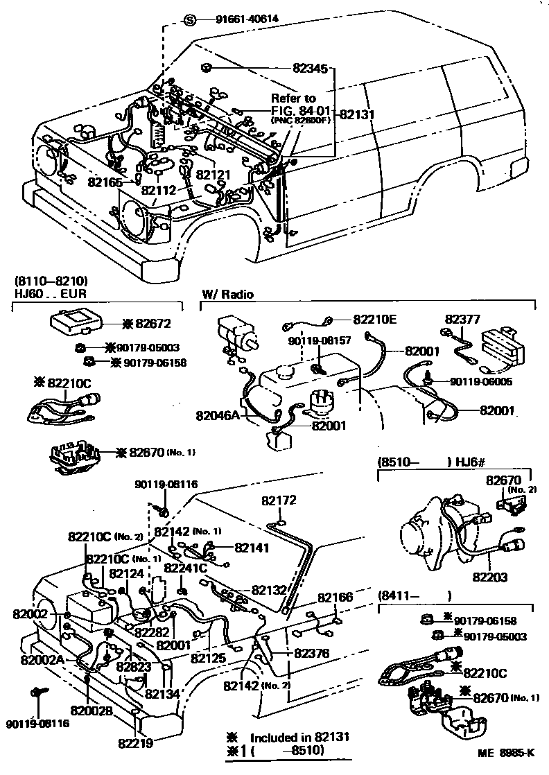 8202 — WIRING & CLAMP
