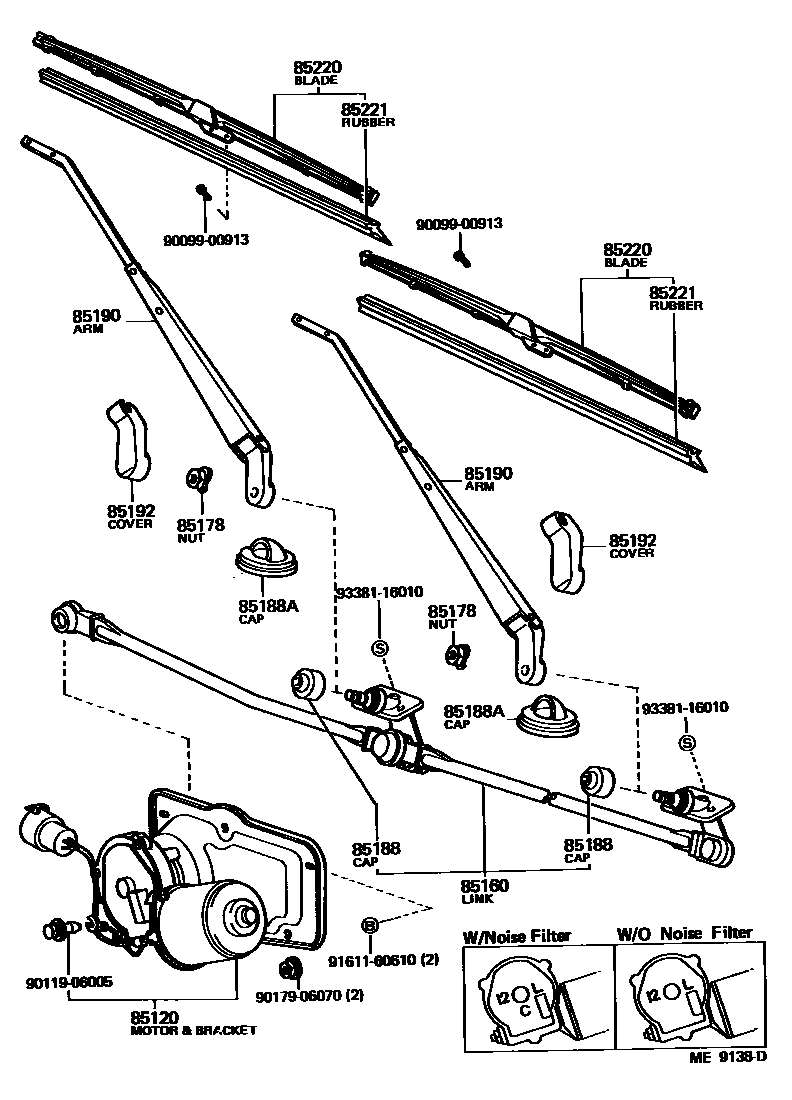 8501 — WINDSHIELD WIPER