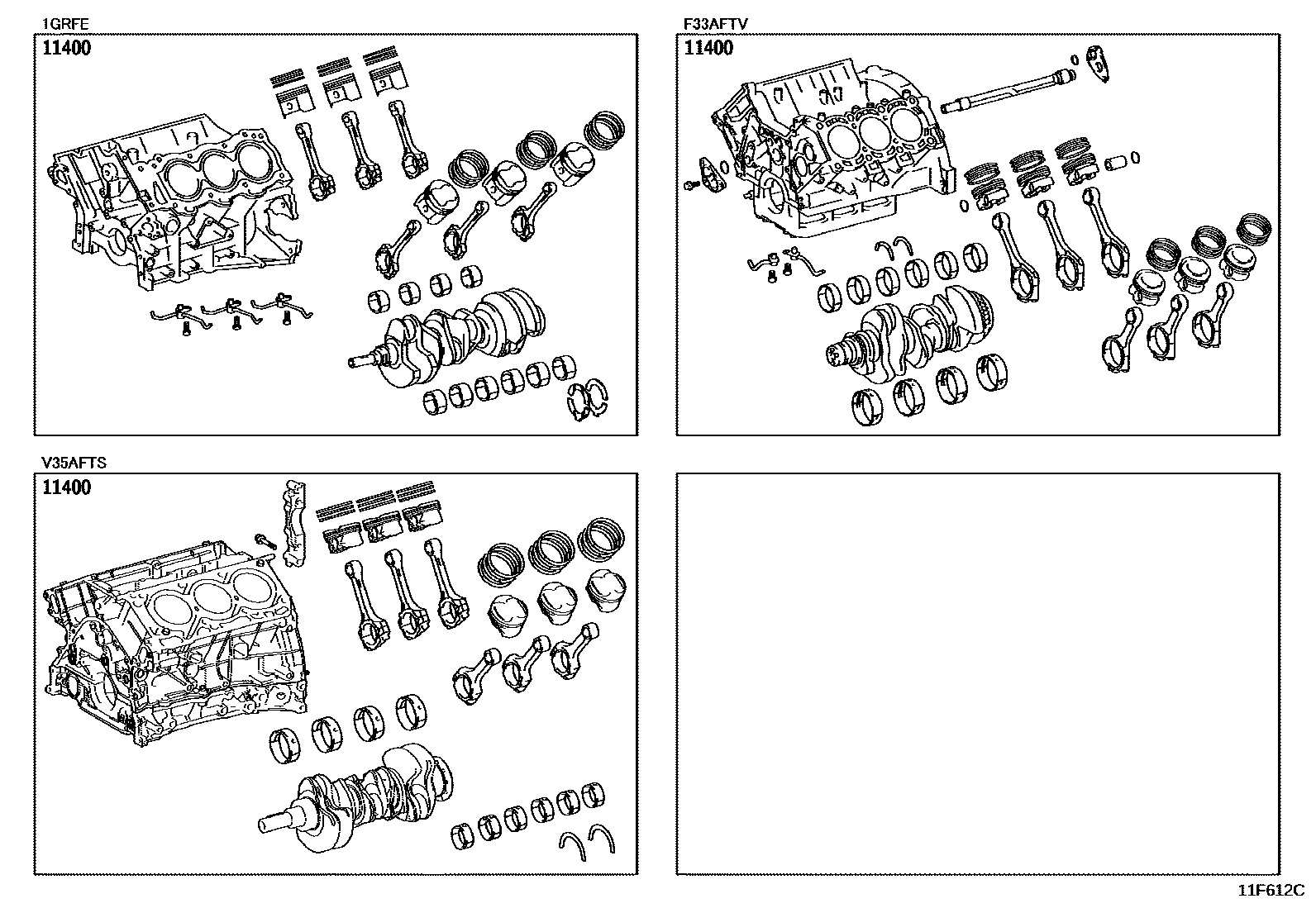 1102 — SHORT BLOCK ASSEMBLY