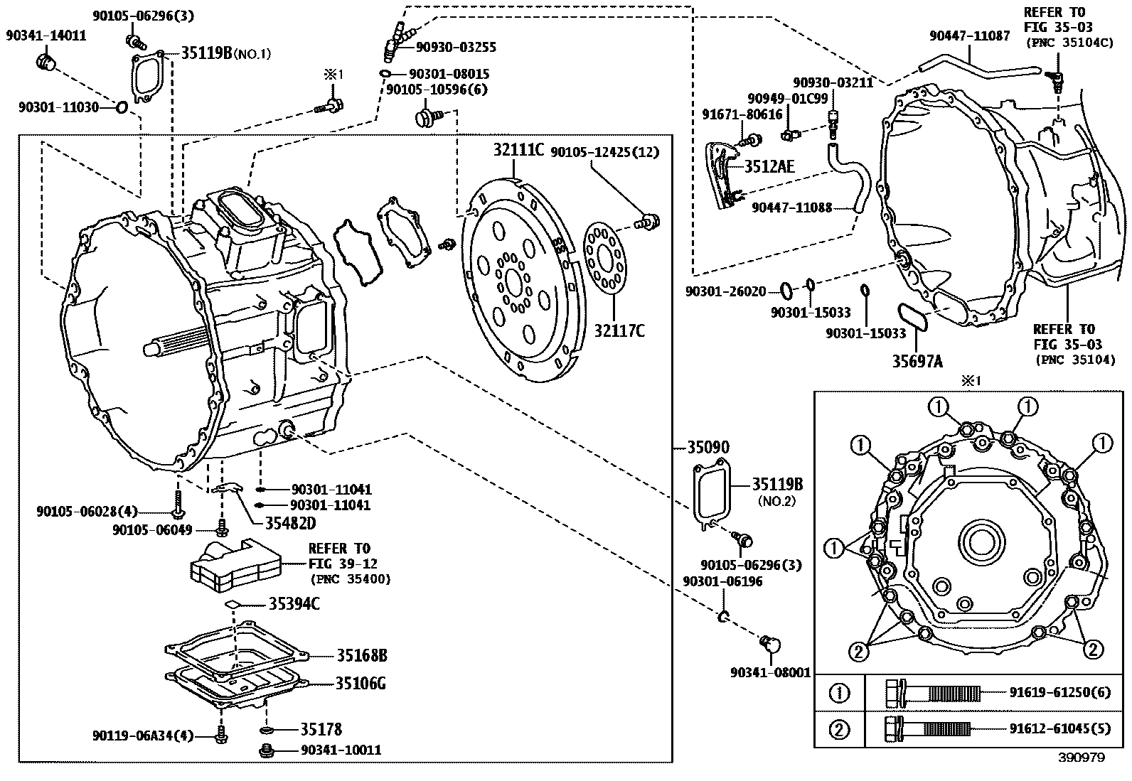 3901 — TRANSAXLE ASSY(HEV OR BEV OR FCEV)