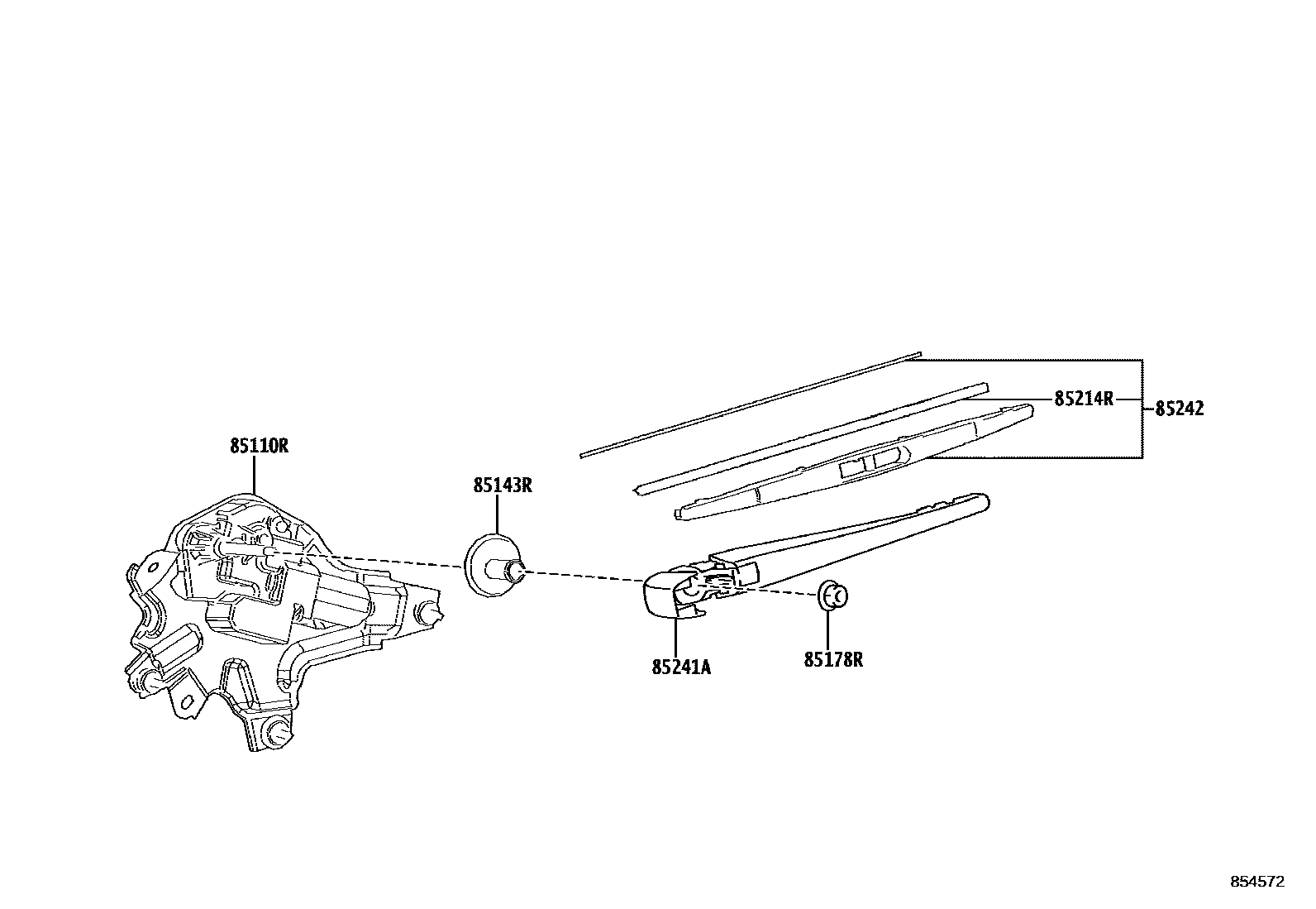 8502 — REAR WIPER