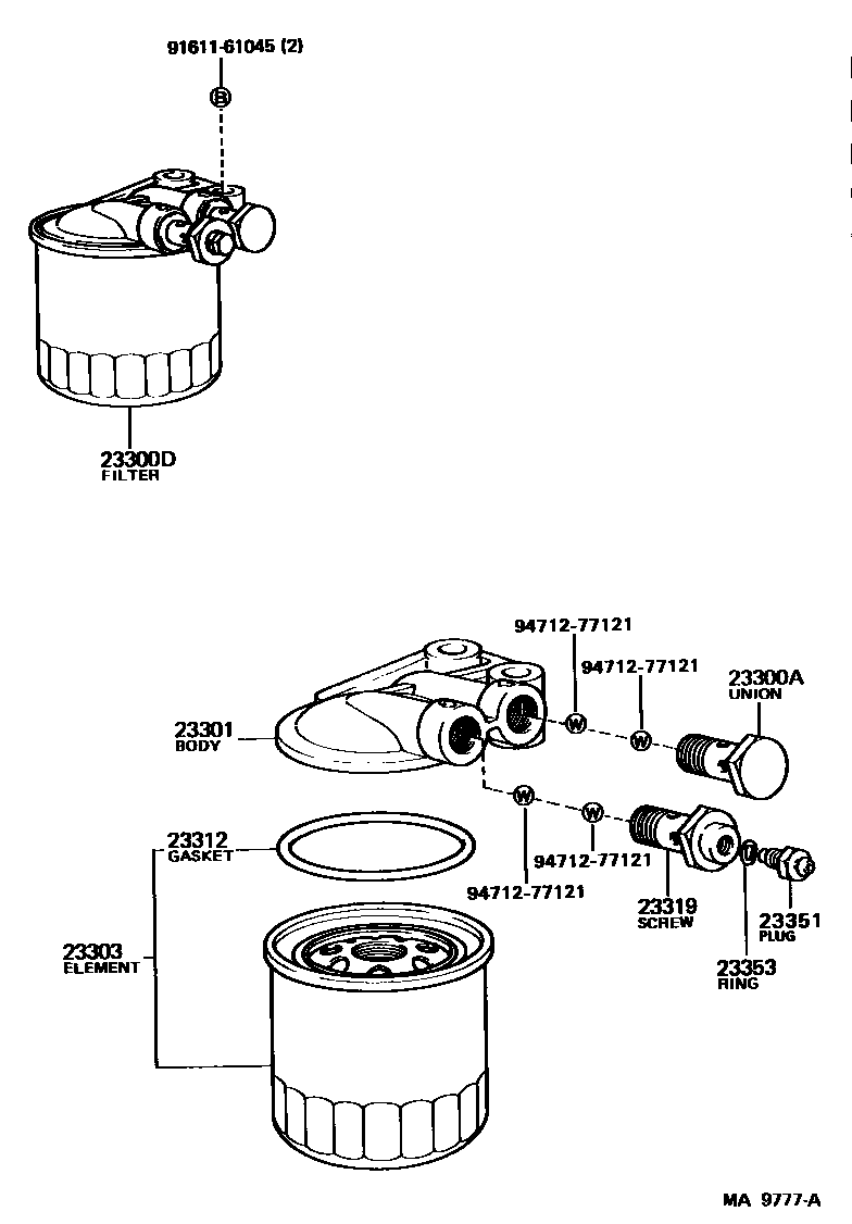 2302 — FUEL FILTER