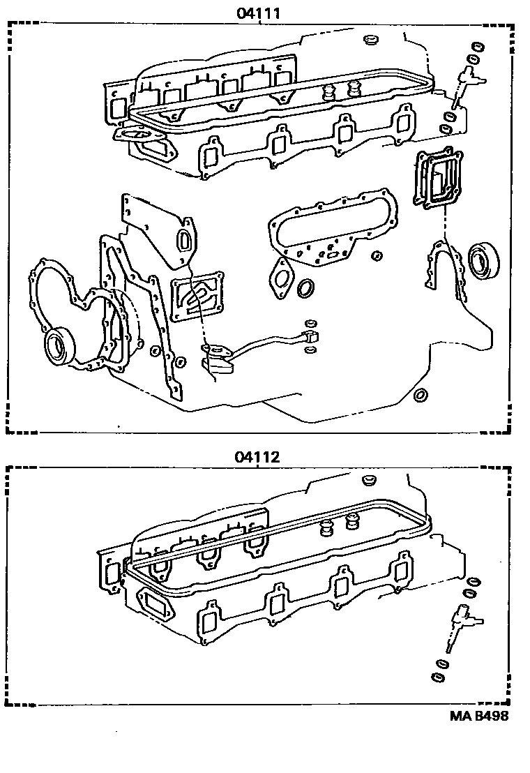 1103 — ENGINE OVERHAUL GASKET KIT