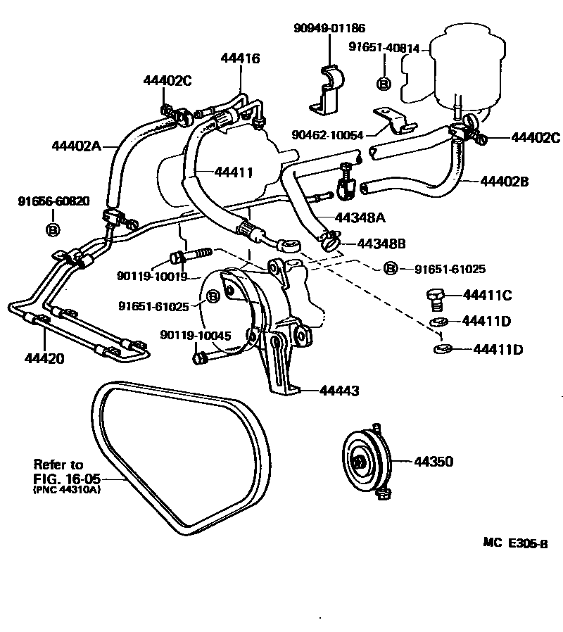 4503 — POWER STEERING TUBE