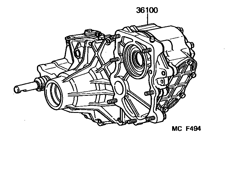 3608 — TRANSFER ASSEMBLY & GASKET KIT