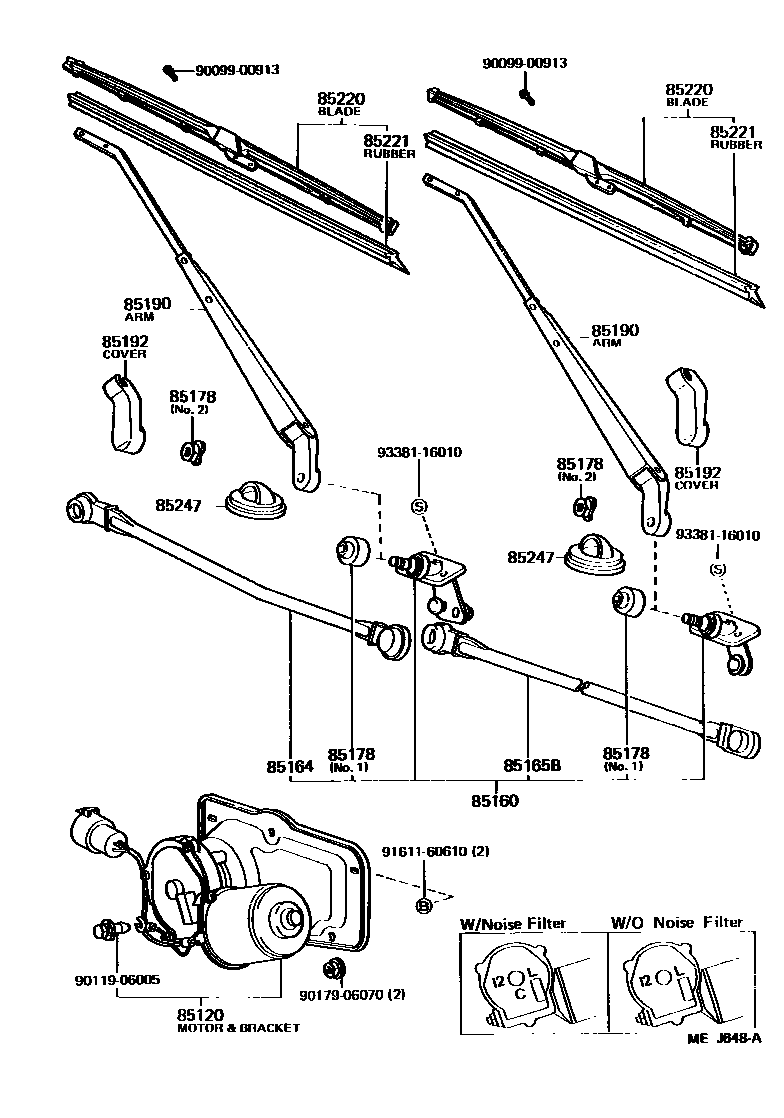 8501 — WINDSHIELD WIPER