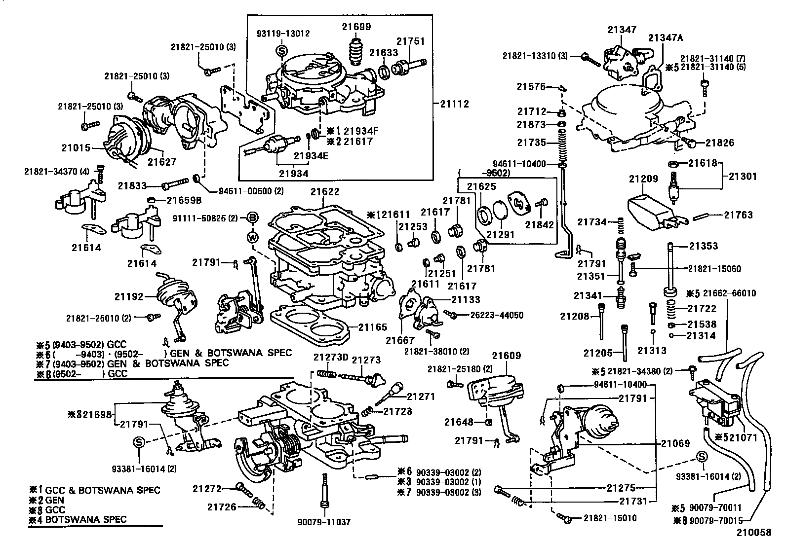 2103 — CARBURETOR