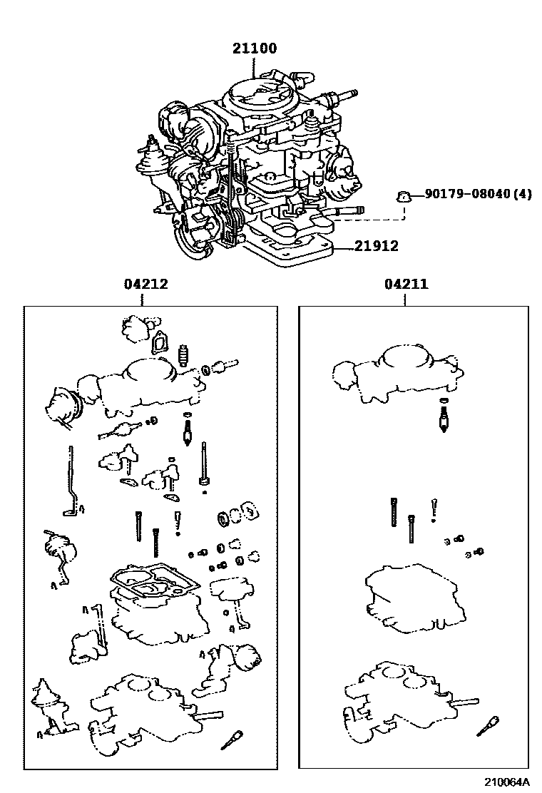 2102 — CARBURETOR ASSEMBLY