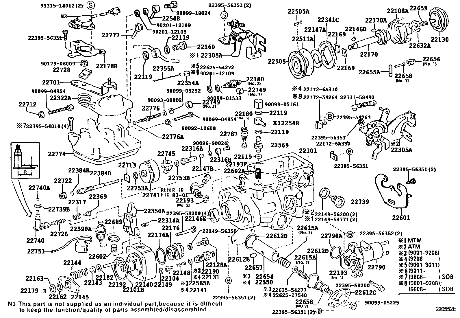 2203 — INJECTION PUMP BODY