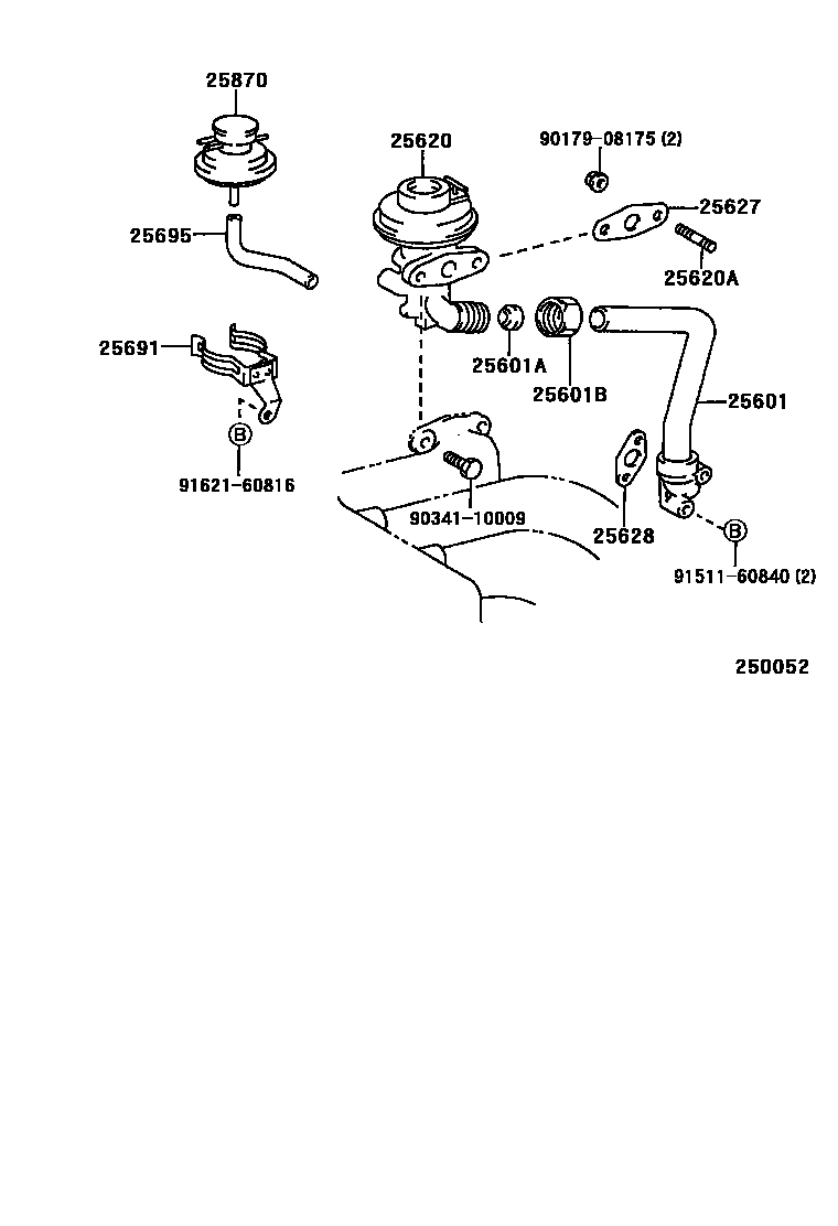 2501 — EXHAUST GAS RECIRCULATION SYSTEM