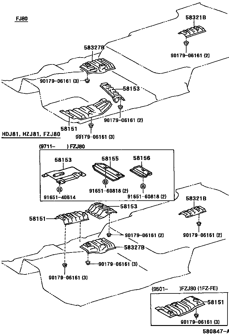 5853 — FLOOR INSULATOR