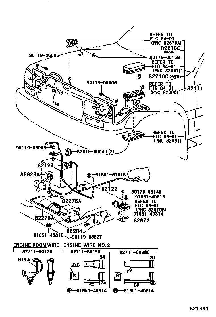 8202 — WIRING & CLAMP
