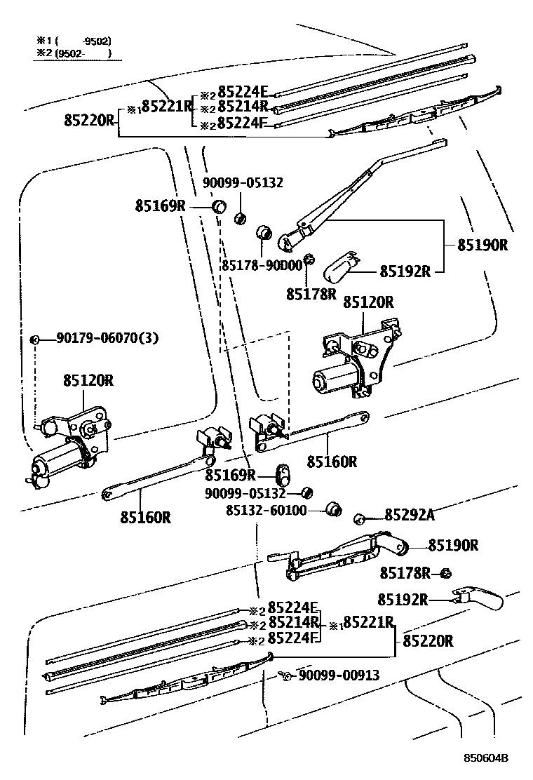 8502 — REAR WIPER