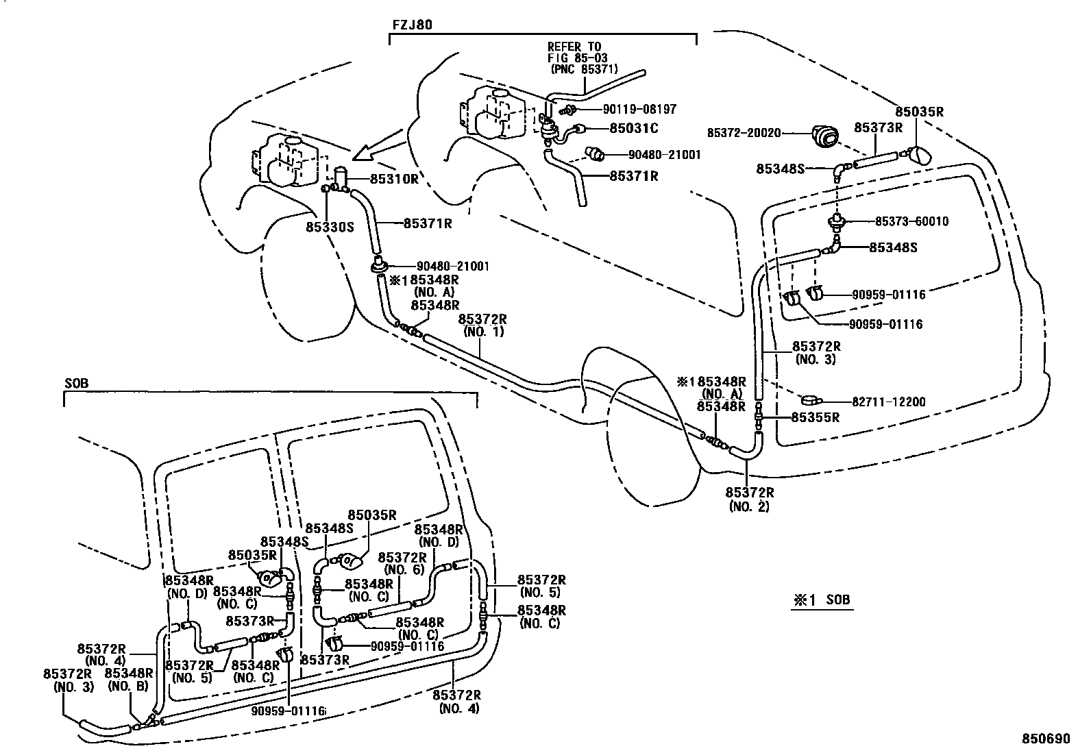 8504 — REAR WASHER