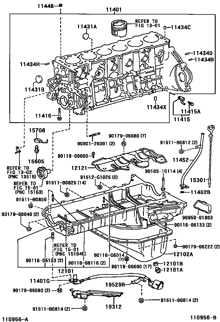 1105 — CYLINDER BLOCK
