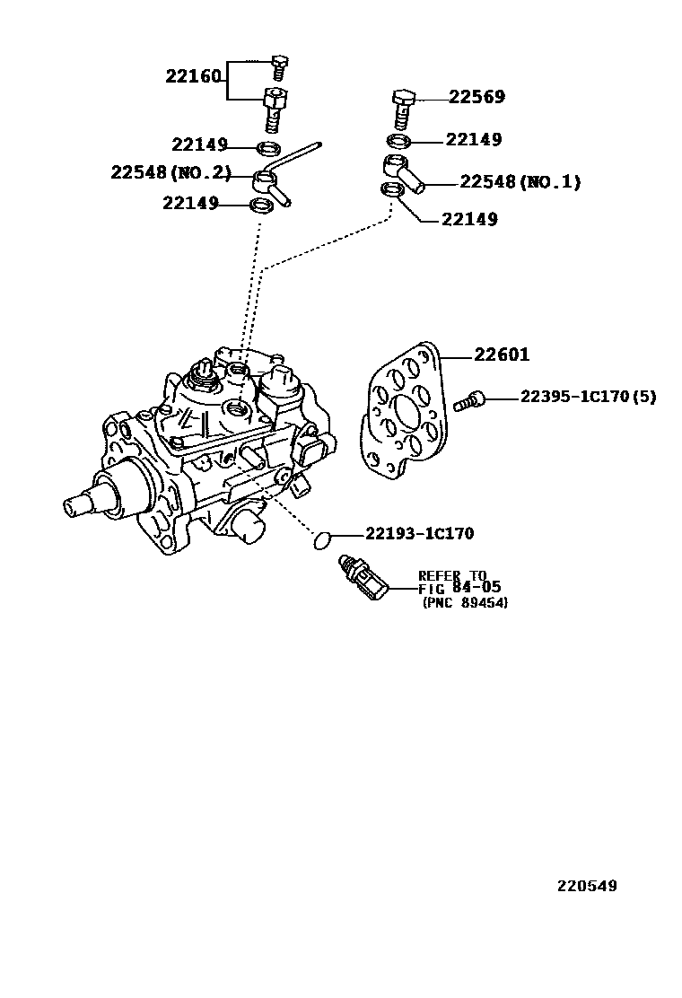 2203 — INJECTION PUMP BODY