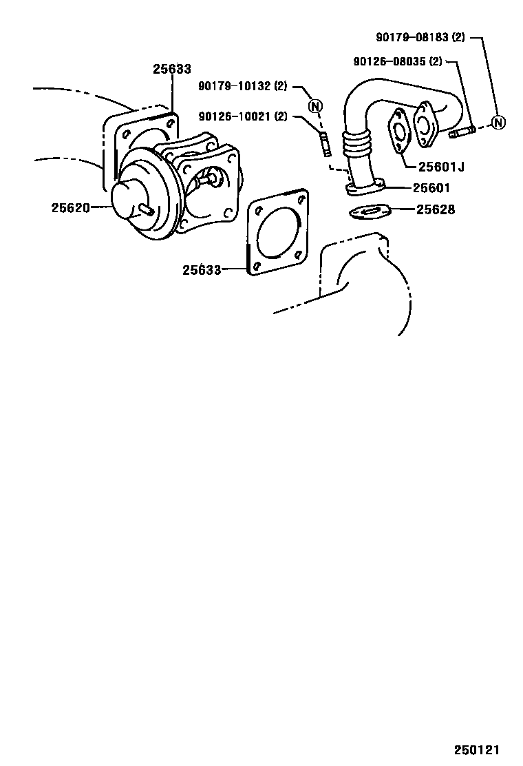 2501 — EXHAUST GAS RECIRCULATION SYSTEM