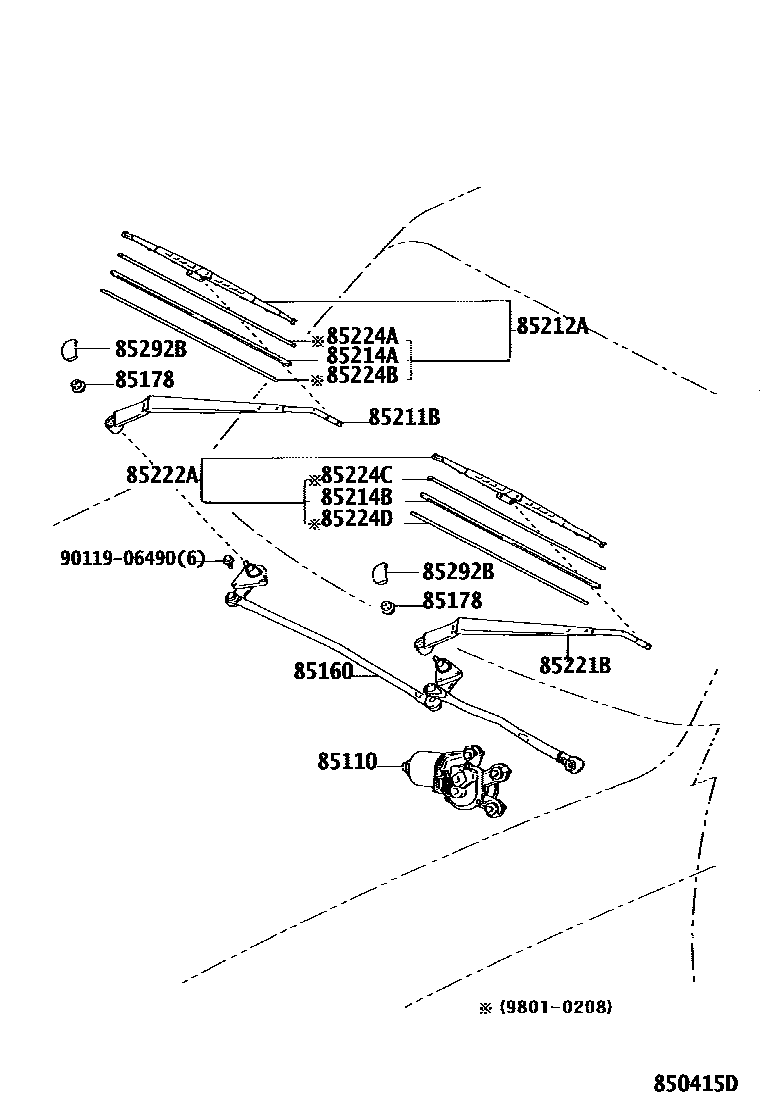 8501 — WINDSHIELD WIPER