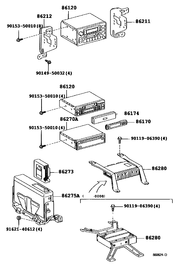 8601 — RADIO RECEIVER & AMPLIFIER & CONDENSER