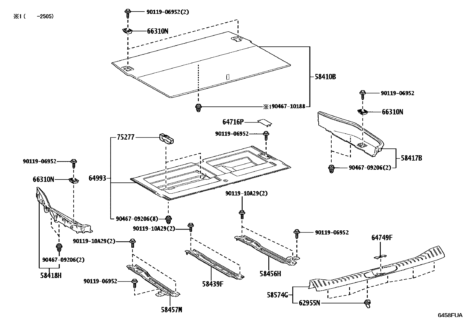 6455 — DECK BOARD & DECK TRIM COVER