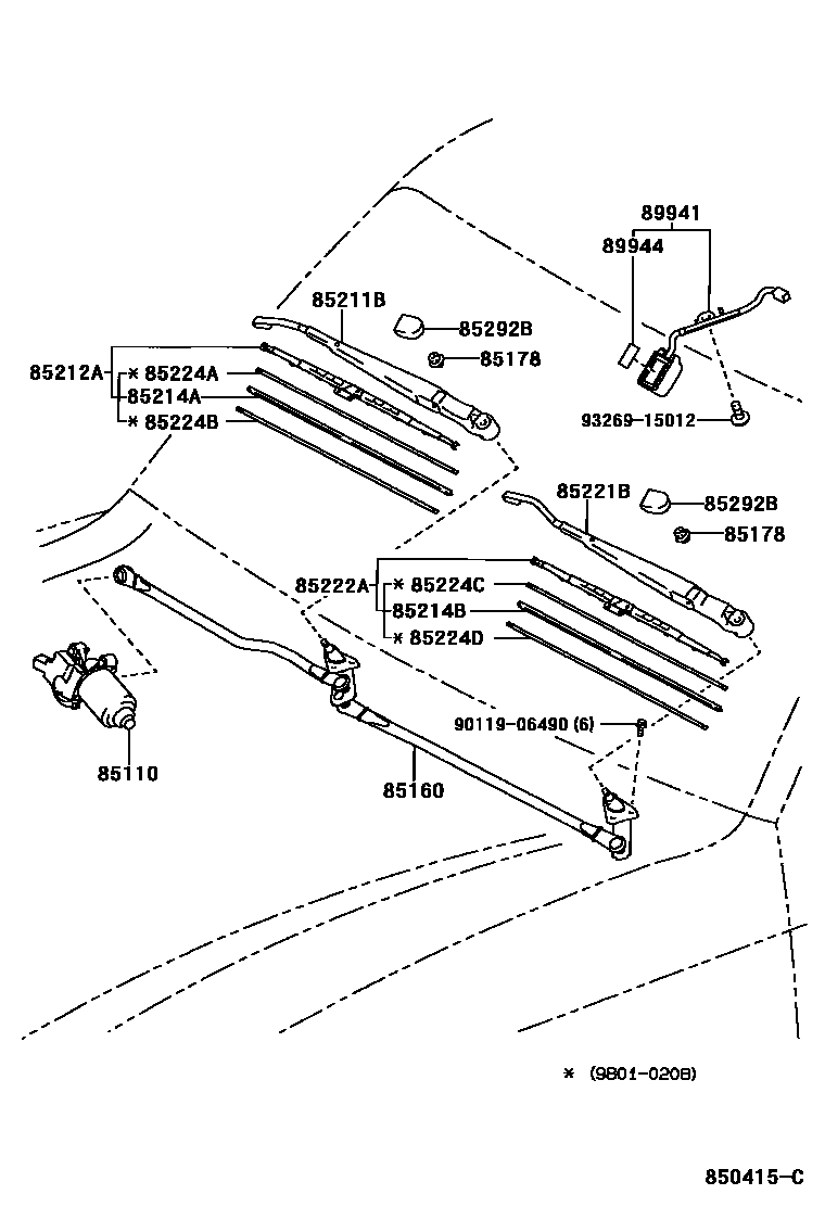 8501 — WINDSHIELD WIPER