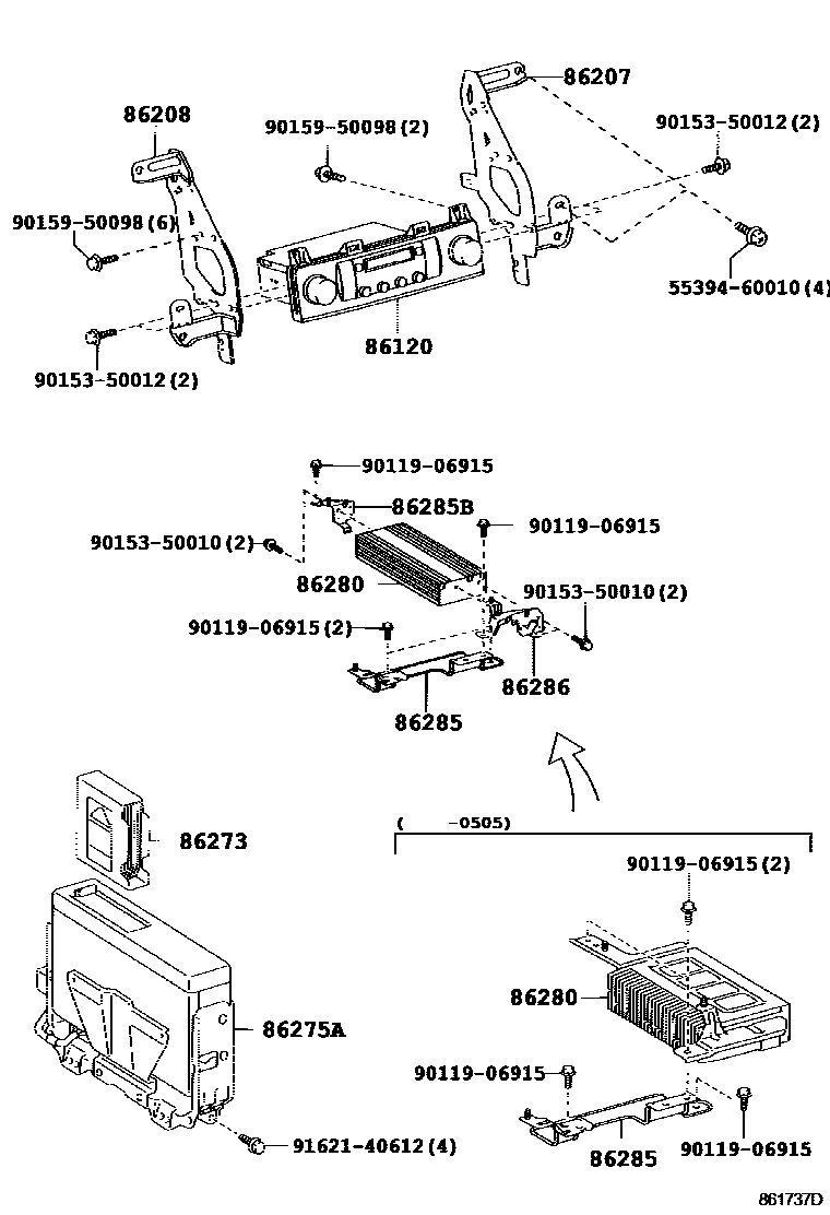 8601 — RADIO RECEIVER & AMPLIFIER & CONDENSER