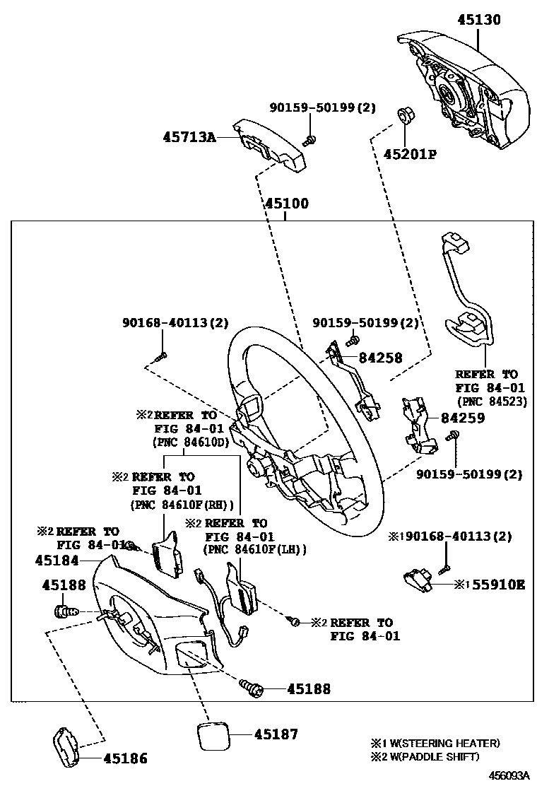 4504 — STEERING WHEEL