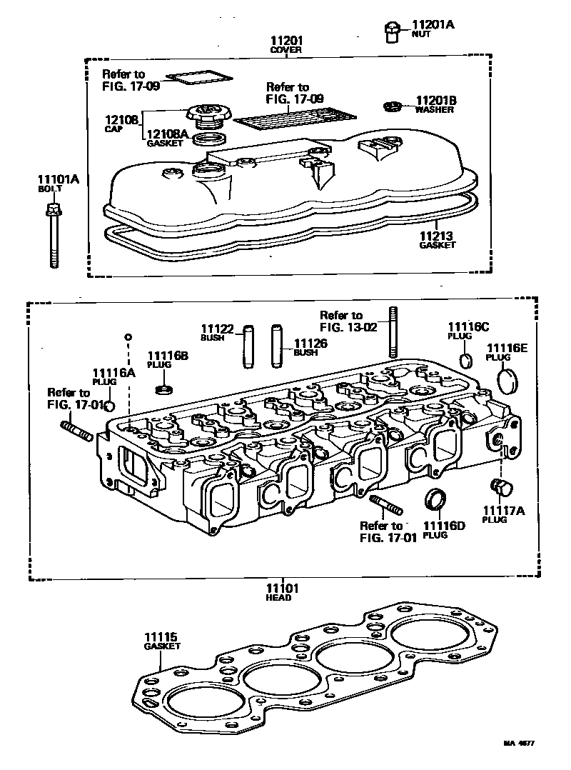 1104 — CYLINDER HEAD