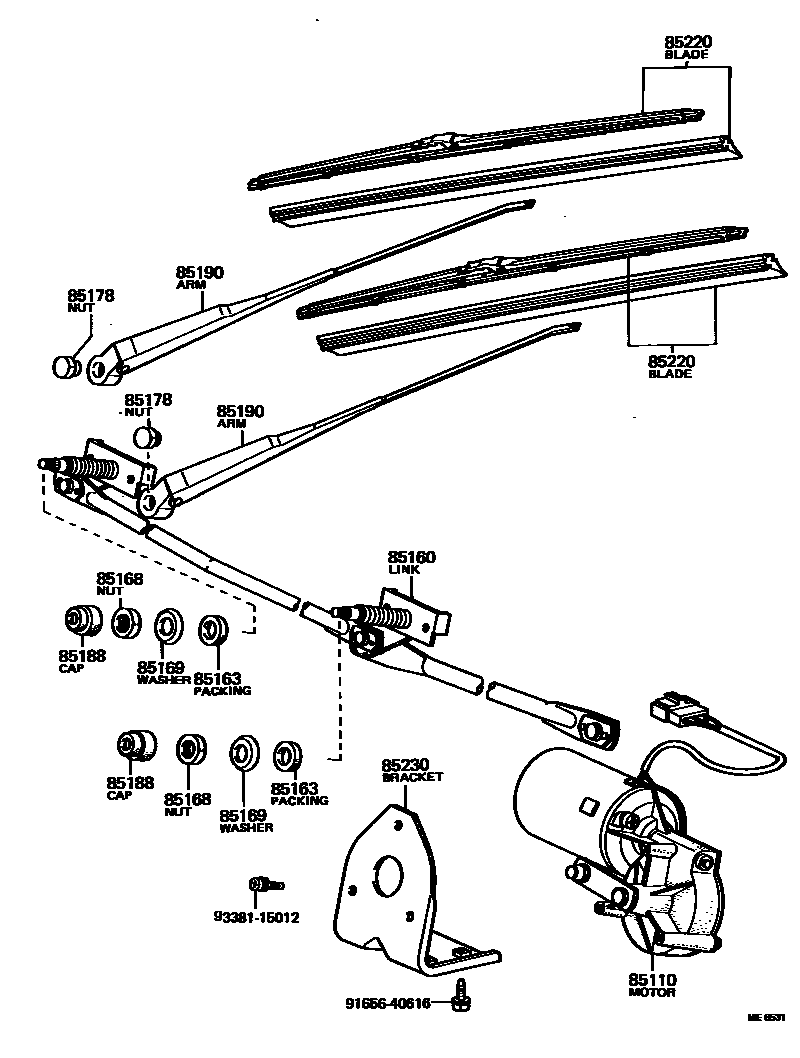 8501 — WINDSHIELD WIPER