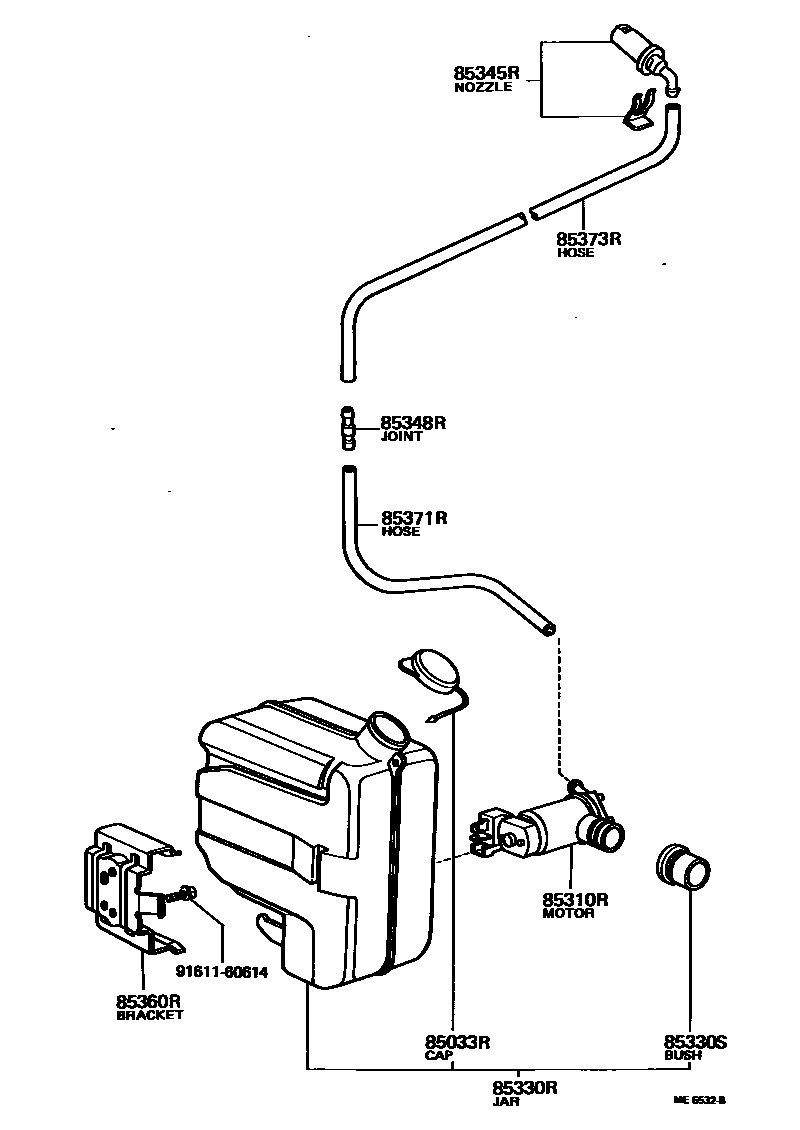 8504 — REAR WASHER