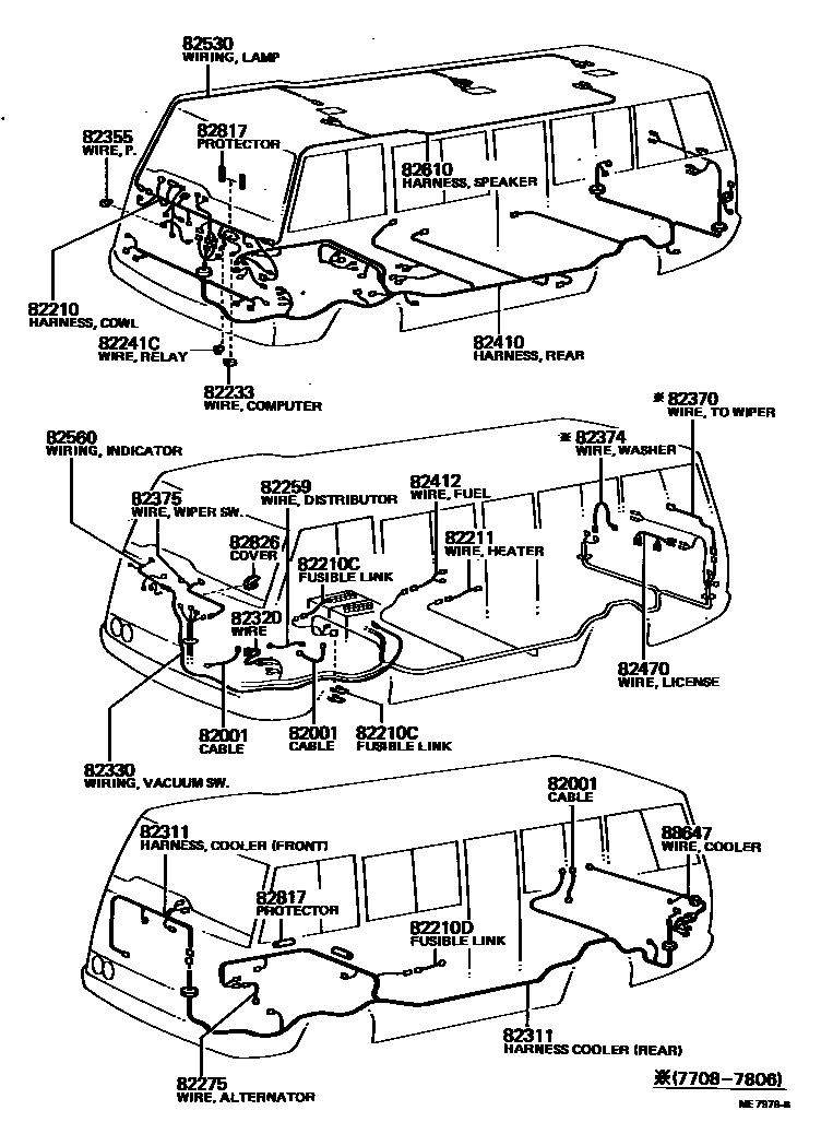 8202 — WIRING & CLAMP