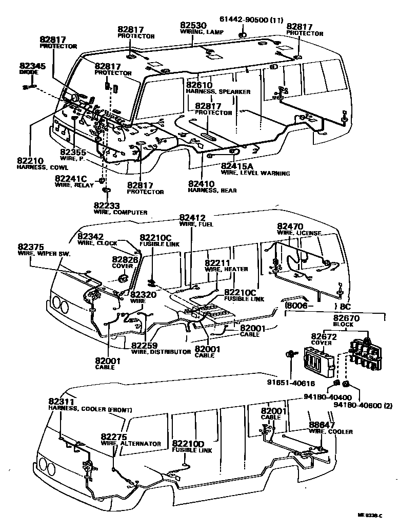 8202 — WIRING & CLAMP