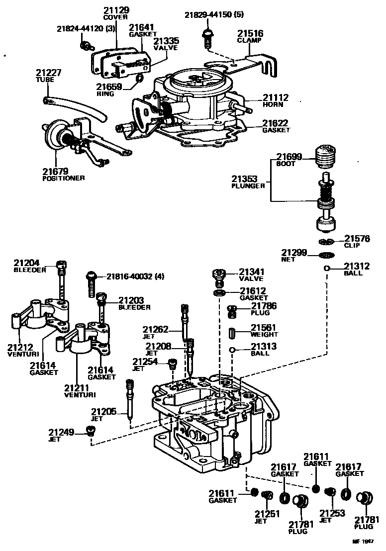 2103 — CARBURETOR