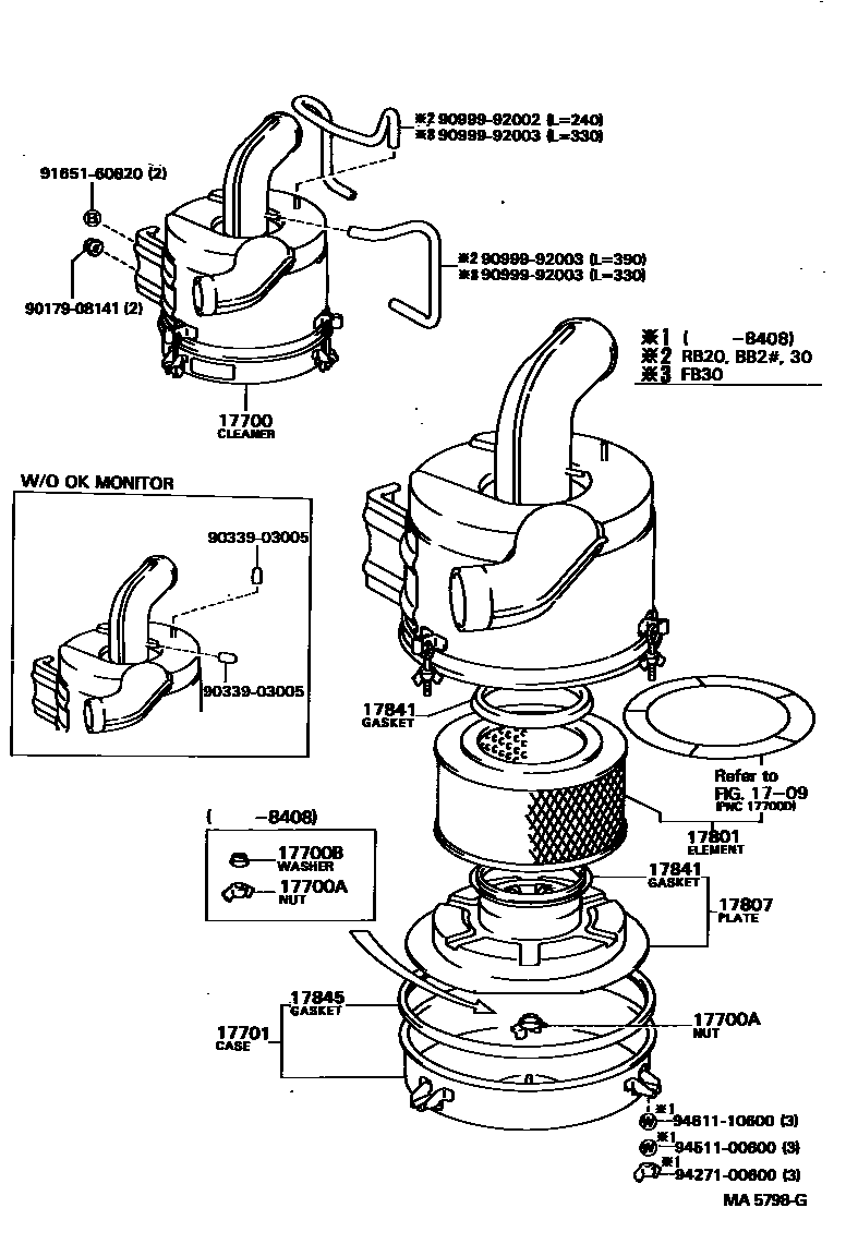 1703 — AIR CLEANER