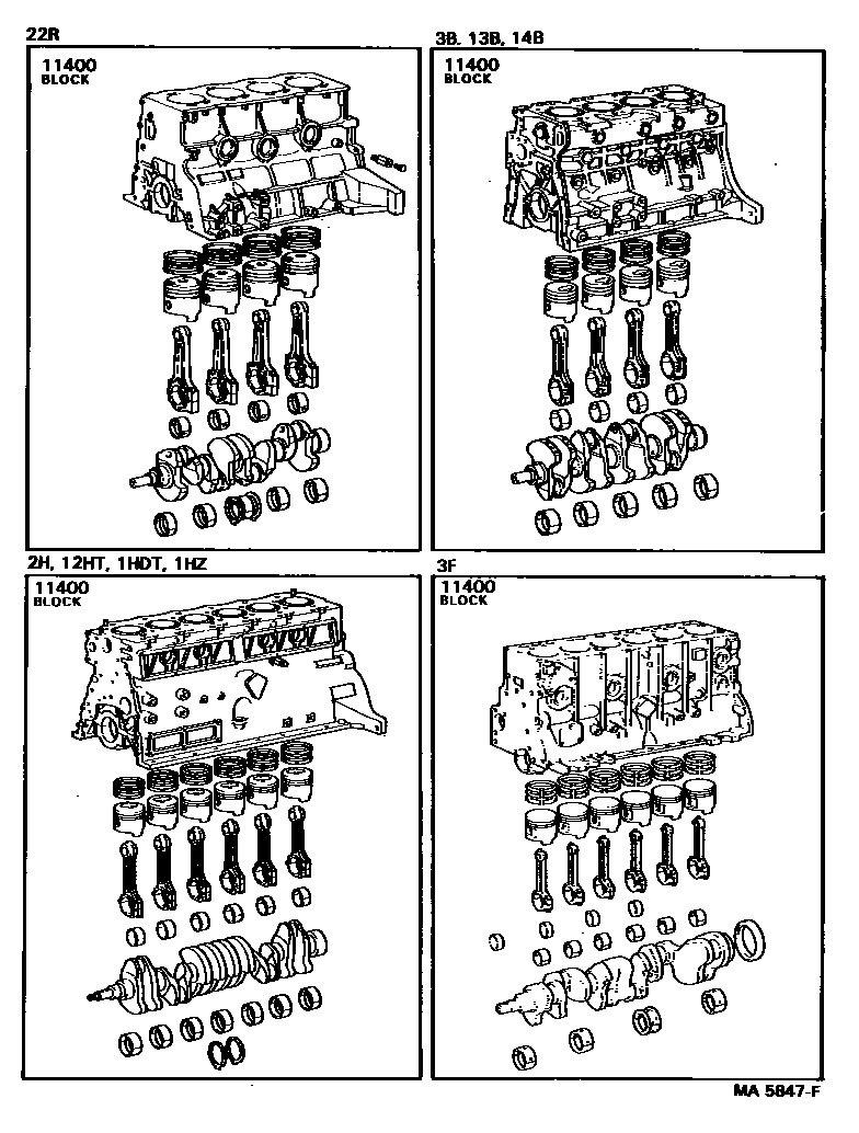 1102 — SHORT BLOCK ASSEMBLY