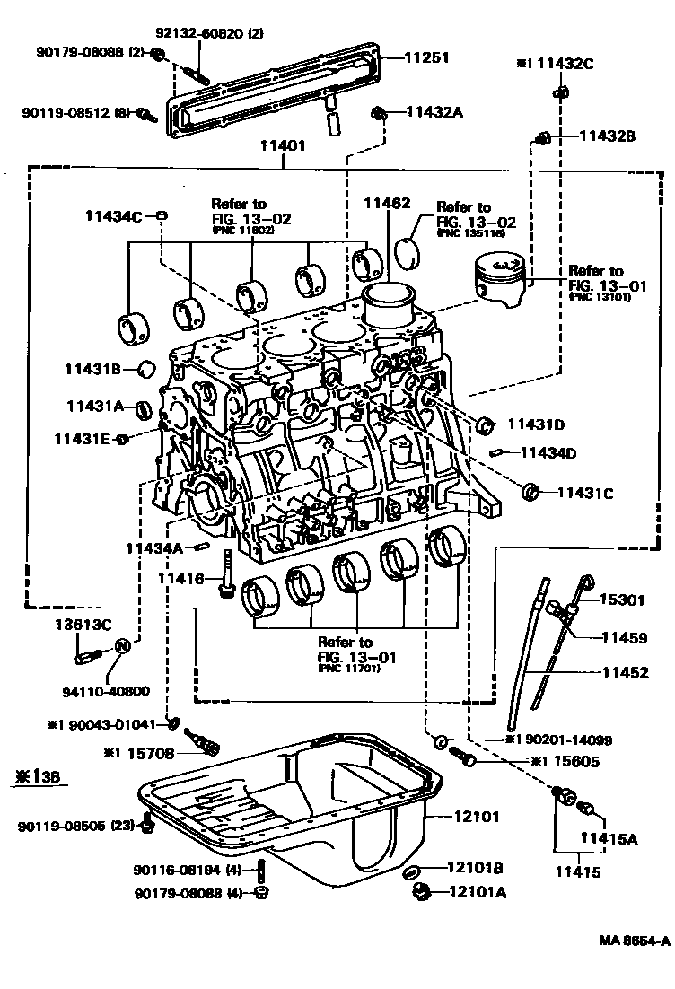1105 — CYLINDER BLOCK