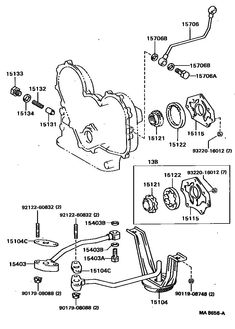 1501 — ENGINE OIL PUMP