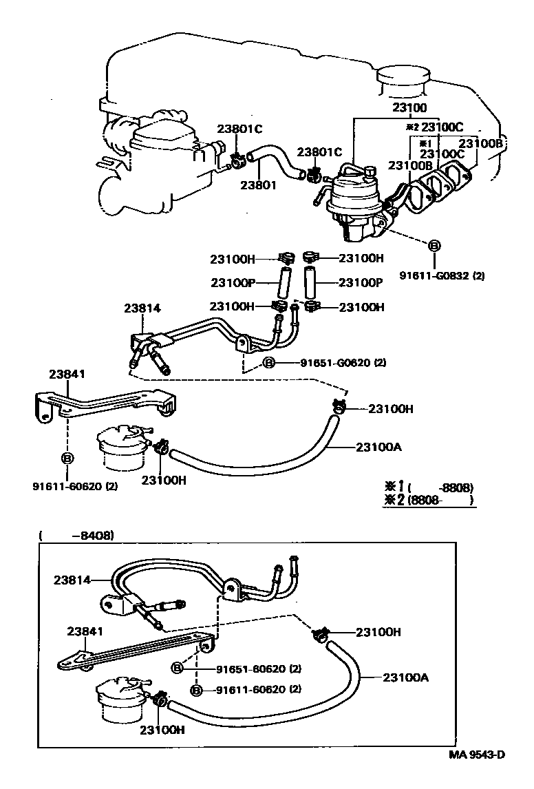 2301 — FUEL PUMP & PIPE