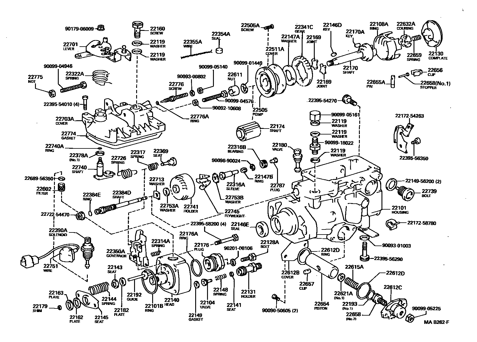 2203 — INJECTION PUMP BODY