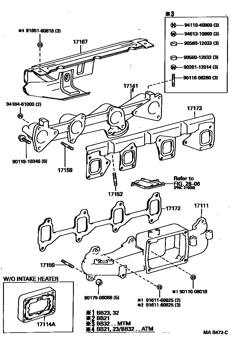 1701 — MANIFOLD