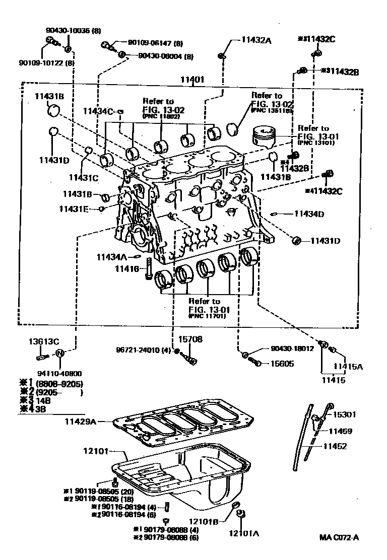 1105 — CYLINDER BLOCK