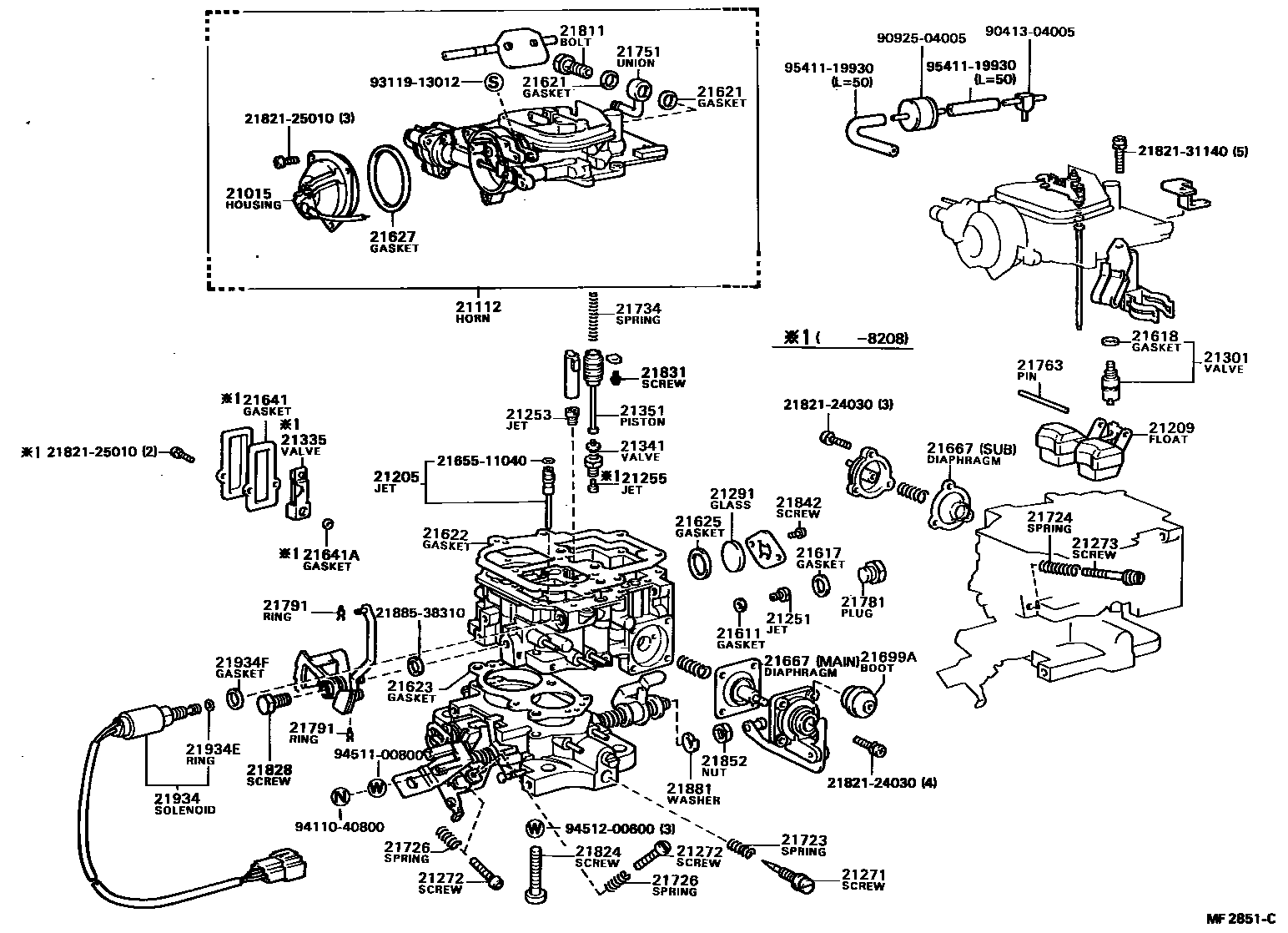 2103 — CARBURETOR